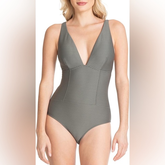 New RACHEL Rachel Roy Women's Standard Seam Mini One Piece Sz S - Picture 1 of 8